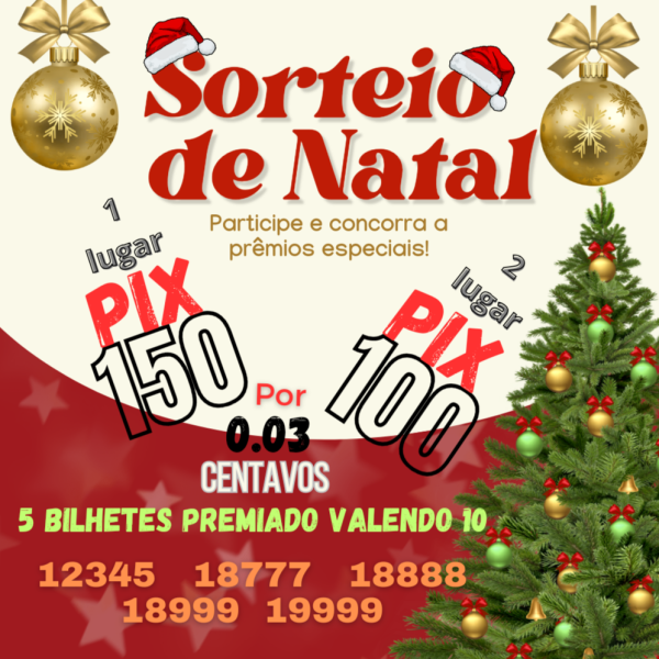 Sorteio de natal 